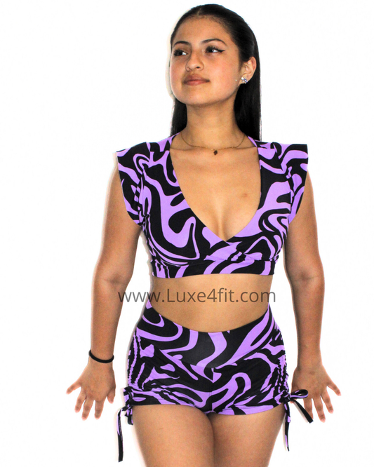 Conjunto Corto  Fit Crop